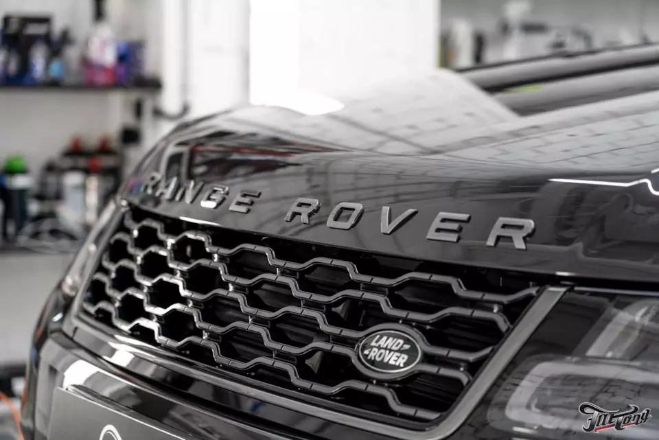 Range Rover Sport. Керамика на кузов и защита кожи керамикой!